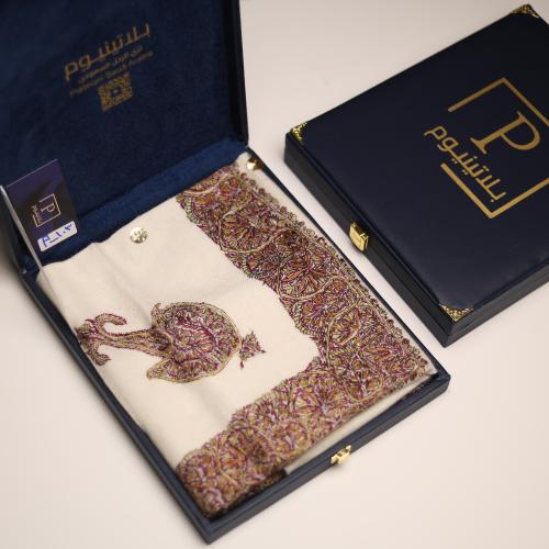 شال باشمينا +هدية من القرشي