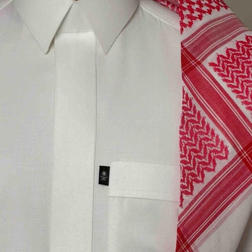 قماش ملكي ابيض