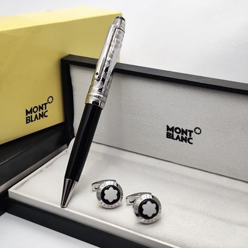 قلم وكبك مونت بلانك -A1