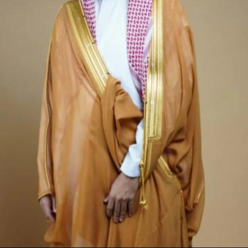 بشت ملكي زعفراني