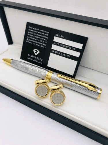 قلم وكبك من فندر بلو