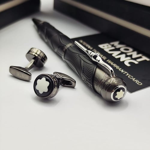 قلم و كبك ماركة مونت بلانك - EE1