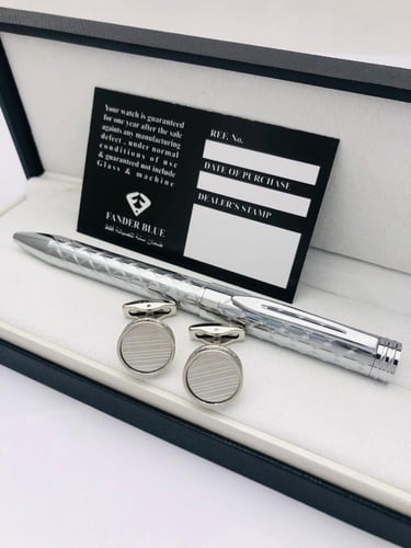 قلم وكبك من فندر بلو