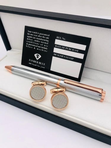 قلم وكبك من فندر بلو