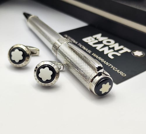 قلم و كبك ماركة مونت بلانك - EE1