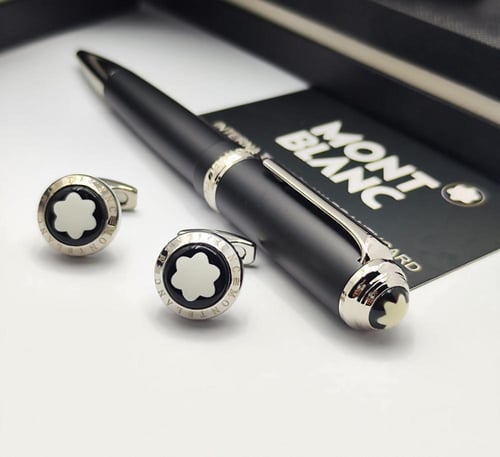 قلم و كبك ماركة مونت بلانك - EE1