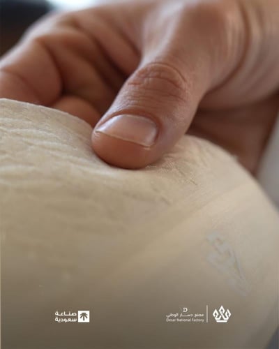 شماغ التاج الشتوي البيج