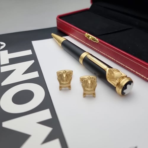 قلم وكبك مونت بلانك