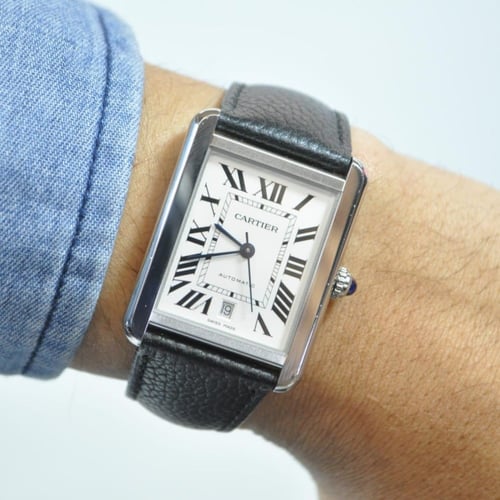 ساعة كارتير جلد