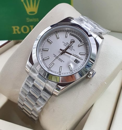 ساعة روليكس رجالي كلاسيكية اوتماتيك