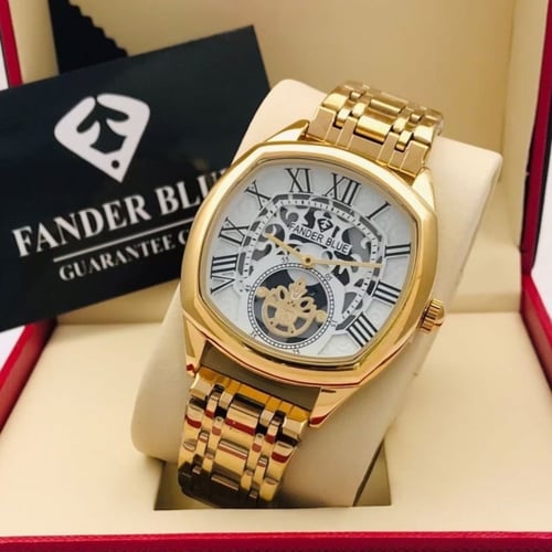 ساعة فندر بلو استيل