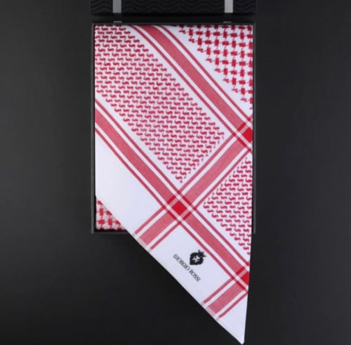 شماغ أحمر جورجيو روسي إطالي G.R-R