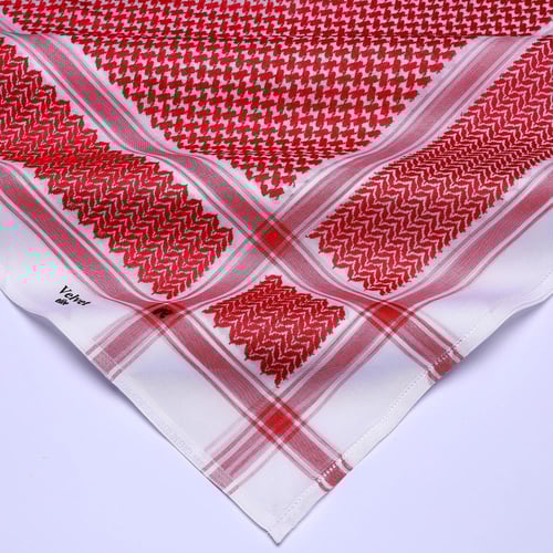 شماغ فيلفيت ايليت أحمر كلاسيك