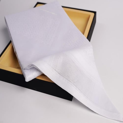 شماغ ايمانويل انقارو ابيض EL