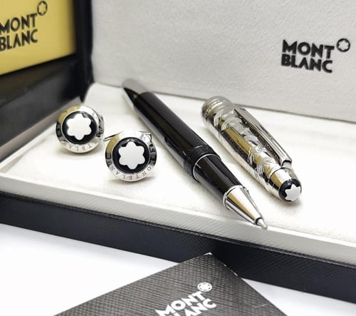 قلم وكبك مونت بلانك -A2