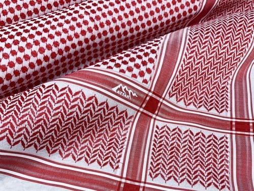 شماغ العطار انجليزي بلاك