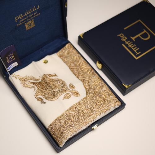 شال باشمينا +هدية من القرشي