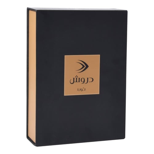 دروش ثوب رجالي فلامنت كريمي ساده