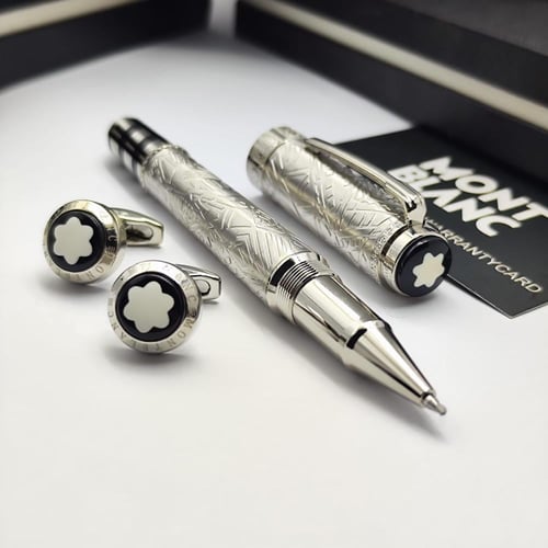 قلم و كبك ماركة مونت بلانك - EE2