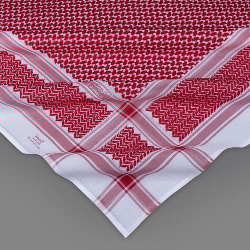 شماغ البسام احمر