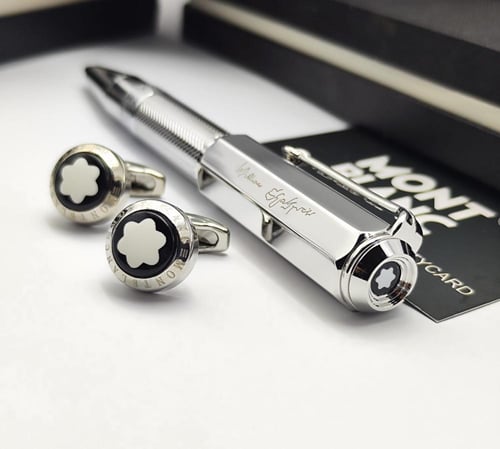 قلم و كبك ماركة مونت بلانك - EE1