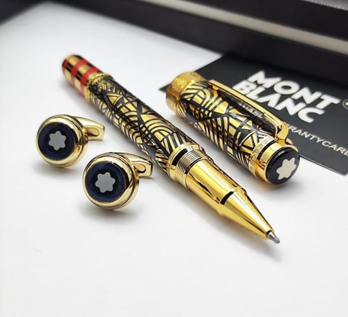 قلم و كبك ماركة مونت بلانك - EE2