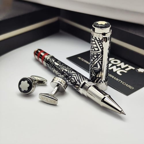 قلم و كبك ماركة مونت بلانك - EE2