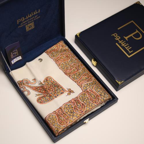 شال باشمينا +هدية من القرشي