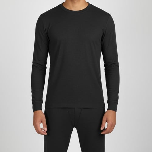 بيجاما ديليكات ثيرمل حراري رصاصي غامق - انجليزي