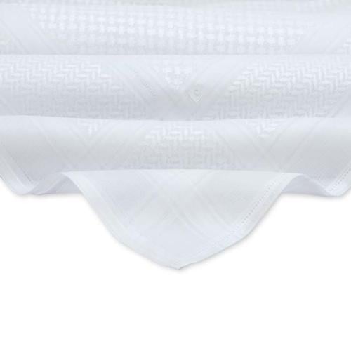 شماغ بييركاردان كلاسيك ابيض PCL-F-W