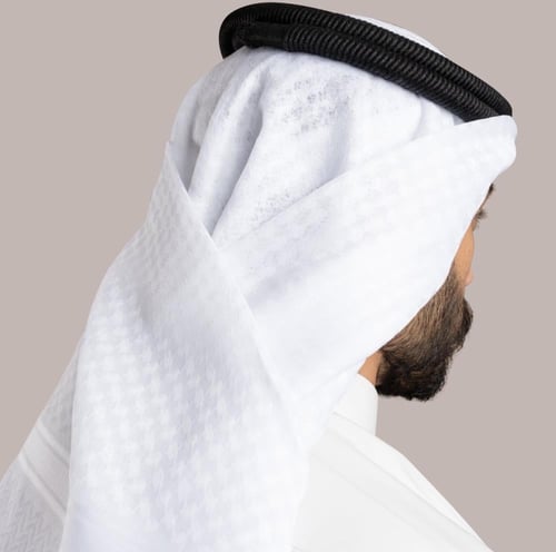 شماغ مونت بلانك أبيض