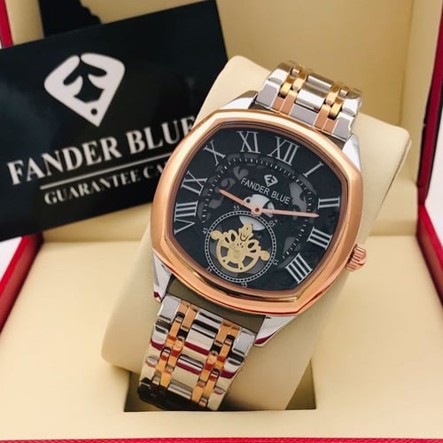 ساعة فندر بلو استيل