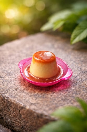 Mini caramel cream