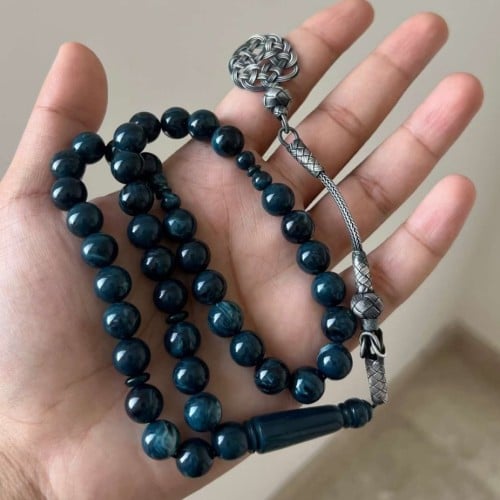 سبحه بكلايت بلجيكي طربزون فضة .