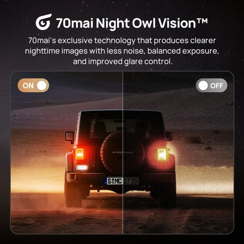 كاميرا سيارة داش كام بالمكثف 70mai T800 premium ام...