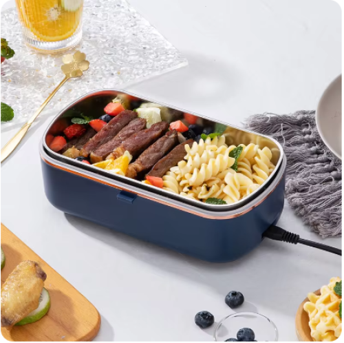 (لنش بوكس) سخان طعام للوجبات اليومية يعمل بمصدر جه...