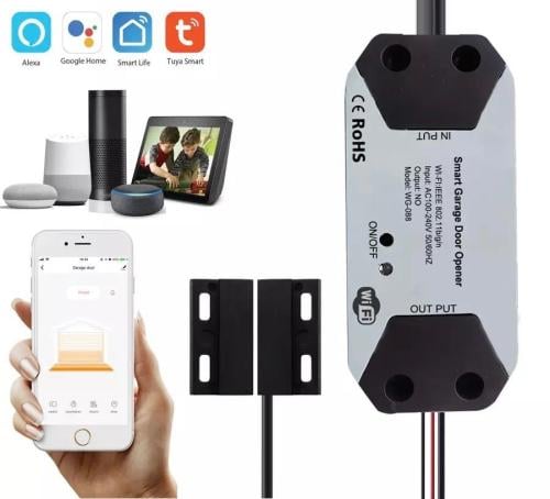 تحكم بالكراج عند بعد يعمل بالواي فاي