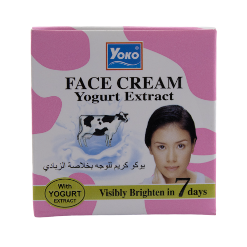 يوكو كريم للوجه مستخلص زبادي - 4جرام