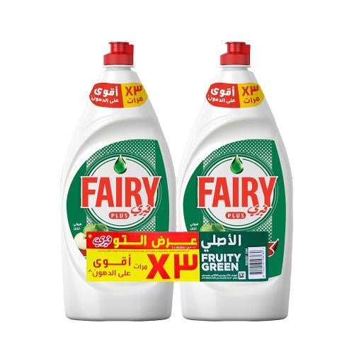 فيري بلس صابون غسيل الصحون التفاح الاخضر - 800 + 8...