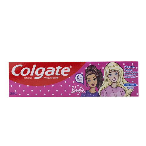 كولجيت معجون اسنان باربي للاطفال - 50 مل