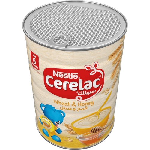 نستله سيريلاك مسحوق قمح و عسل بالحليب - 1 جرام