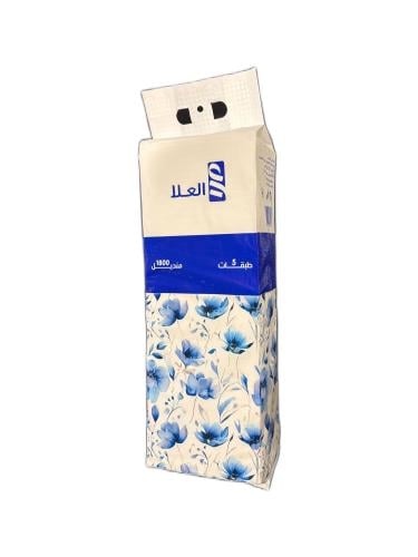 العلا مناديل وجه للتعليق 5 طبقات - 1800 منديل