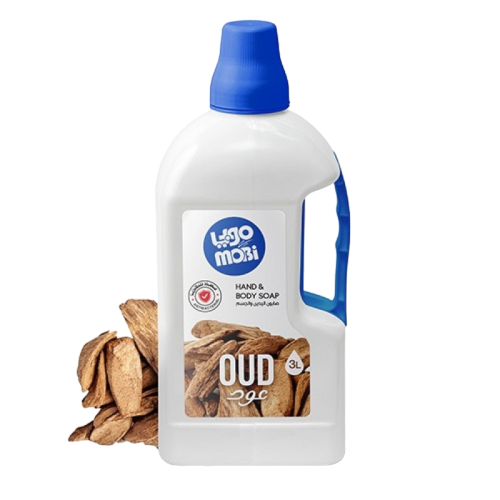 موبي صابون سائل لليدين عود - 3 لتر