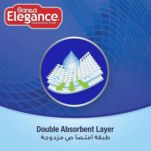 سانيتا اليغنس حفاضات للبالغين اكس لارج - 16 حبة
