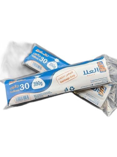 العلا اكياس نفايات 30 جالون - 390 جرام