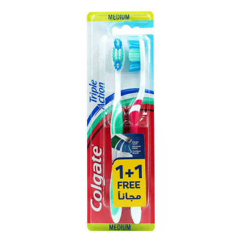 كولجبت فرشاة اسنان تربل اكشن 1+1