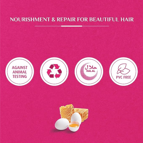 فاتيكا شامبو الشعر عسل وبيض للشعر المتضرر و المتقص...