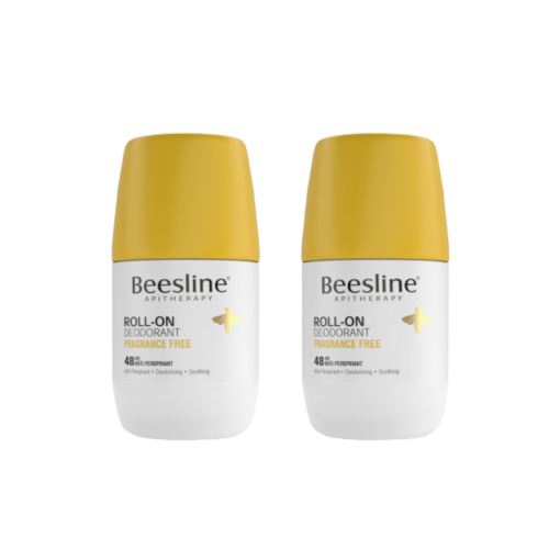 بيزلين رول مزيل العرق خال من العطر 2 حبه -50 مل