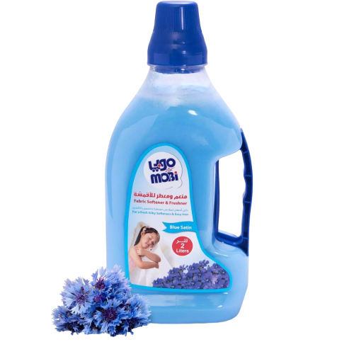 موبي منعم ومعطر للاقمشة أزرق - 2 لتر
