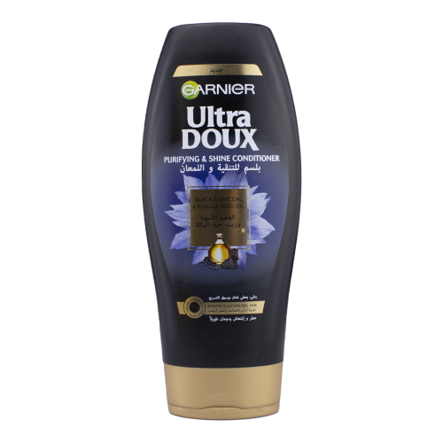 غارنييه الترا دو بلسم الشعر بالفحم - 400 مل